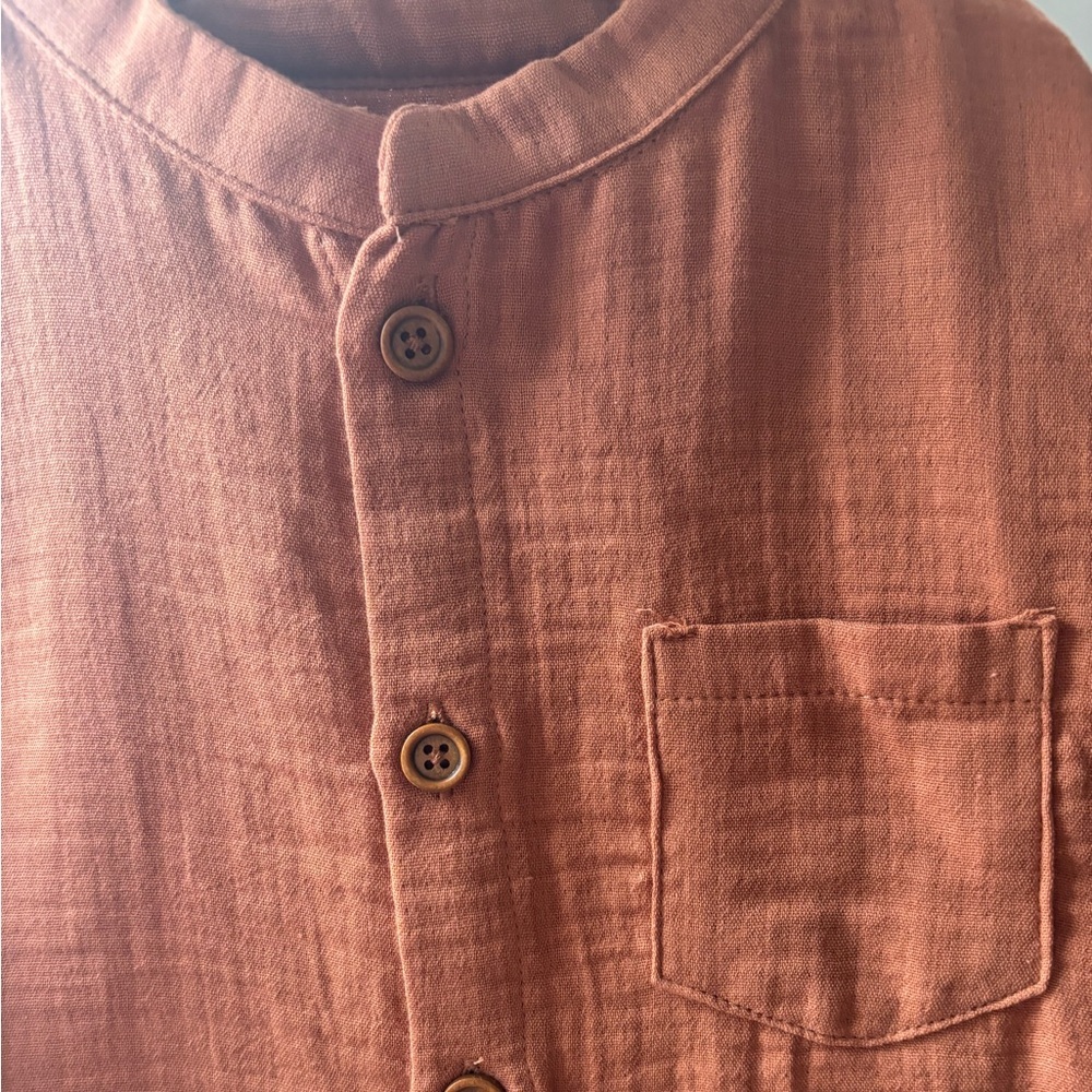100% Organic Cotton Sleveless Romper - Picture 10 of 14